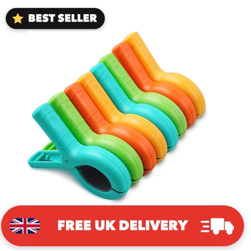 Pack large beach towel clips - large,