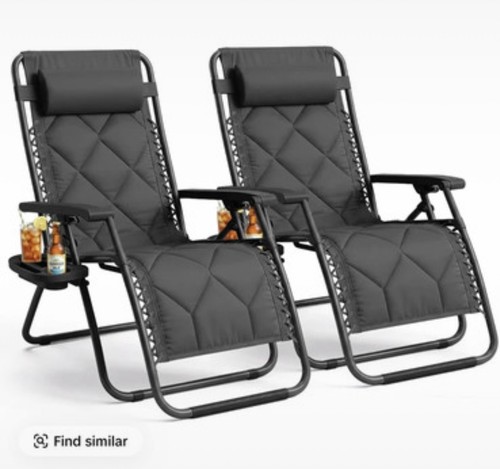 2pcs extra wide zero gravity - 2pcs,