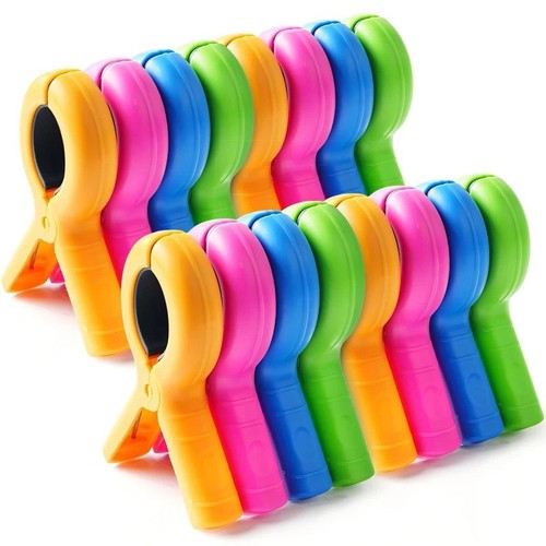 4pcs beach towel clips heavy - beach,