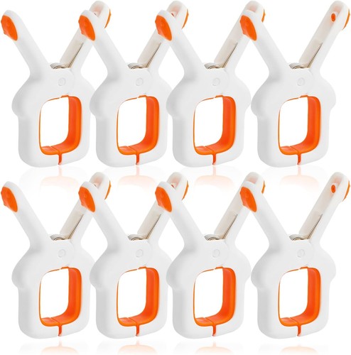 Beach towel clips - beach, 8pack