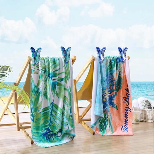 Beach towel clips 4 pack - clips,