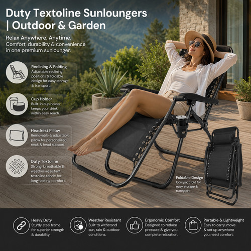 Zero gravity chair heavy duty - zero,