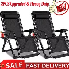 2x Heavy Duty Reclining Zero