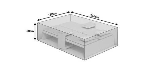 Sun lounger set - lounger, cover