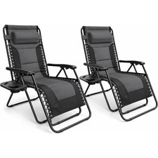 2Pcs Extra Wide Zero Gravity