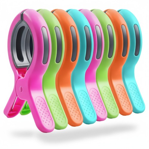 Beach towel clips - towel,