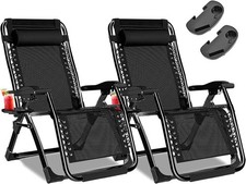 2x Heavy Duty Reclining Zero