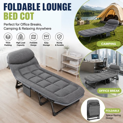 Foldable sun lounger recliner - lounger,