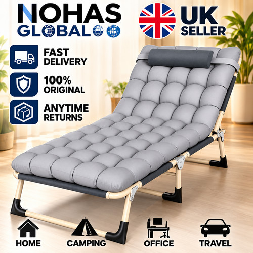 Folding sun lounger reclining - lounger,