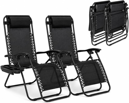 Heavy duty garden reclining - 2x,