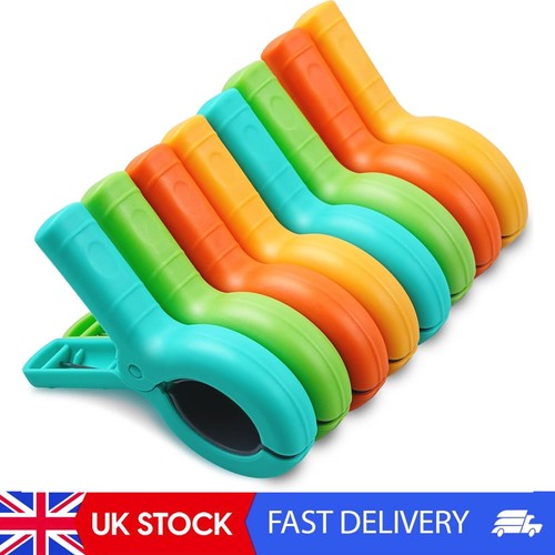 Pack large beach towel clips - 8,